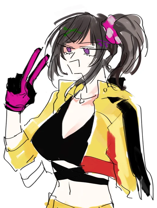 新衣装大好きだけど3Dで初期衣装見ると初期衣装秀逸で最高～になる #描かれて走 