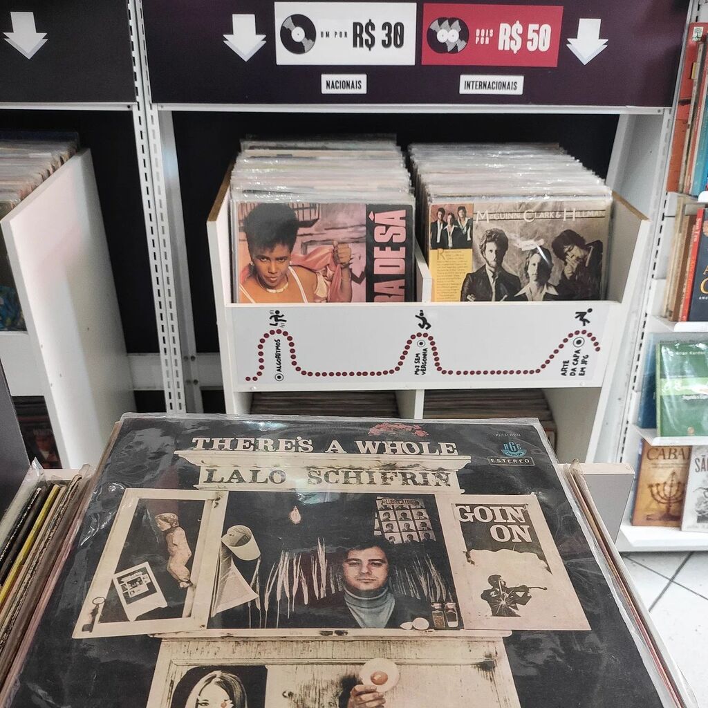 Midiatorium's tweet photo. Bom dia! #PrefiraLojaFísica neste sábado. Confira nossa XEPA de discos a R$ 30 ou menos. Levando 3 você paga R$ 80.
Loja aberta até às 14 horas ✌🏻
#PrefiraMídiaFísica #fiqueoffline #vinil #discodevinil #lojadedisco #lojadediscos #dj #discotecagem #lalo… https://t.co/H5Sh7MlRER https://t.co/YnIHgQVsnf