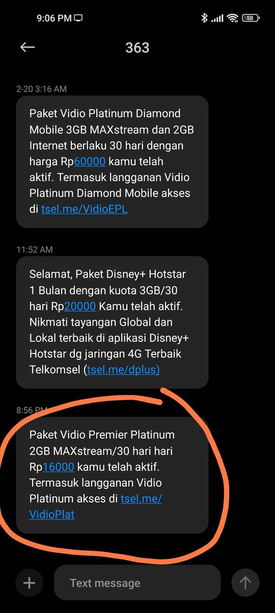 rotyyu's tweet photo. @TelkomselHalo saya baru beli paket Vidio Platinum dan konfirmasi berhasil tapi kenapa di aplikasi Vidio belum aktif? https://t.co/LzAULQWRZv