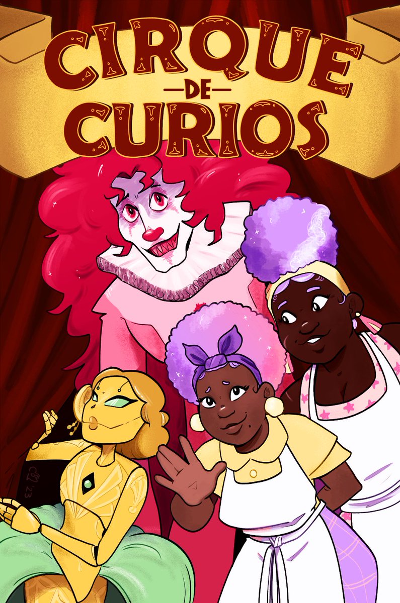 Screaming Rat ๐ญ @THE CIRCUS? (@SamnDoesArt) on Twitter photo 2023-03-25 14:37:14 here's my cover for our newest Rat Pack anthology, featuring @ChiefyArts cotton candy gals and @bmagrieveson's big ol' clown as well as my clockwork acrobat. roll up, roll up! ๐ชโจ bit.ly/CIRQUETICKETS โจ๐ช here's my cover for our newest Rat Pack anthology, featuring @ChiefyArts cotton candy gals and @bmagrieveson's big ol' clown as well as my clockwork acrobat. roll up, roll up! ๐ชโจ bit.ly/CIRQUETICKETS โจ๐ช