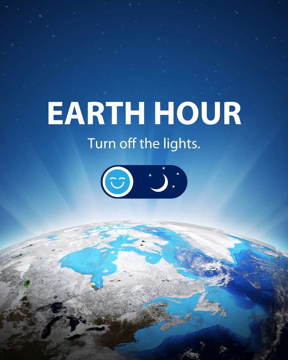 Let's all come together with 192 other countries and territories and participate in Earth Hour, where we SWITCH OFF​💡 our lights for 60 minutes from 8:30 pm to 9:30 pm. 🌍
 
#PatientFirst #EarthHour #EarthDay #VoiceForThePlanet #SwitchOff #ShapeOurFuture #WeWillMakeYouSmile