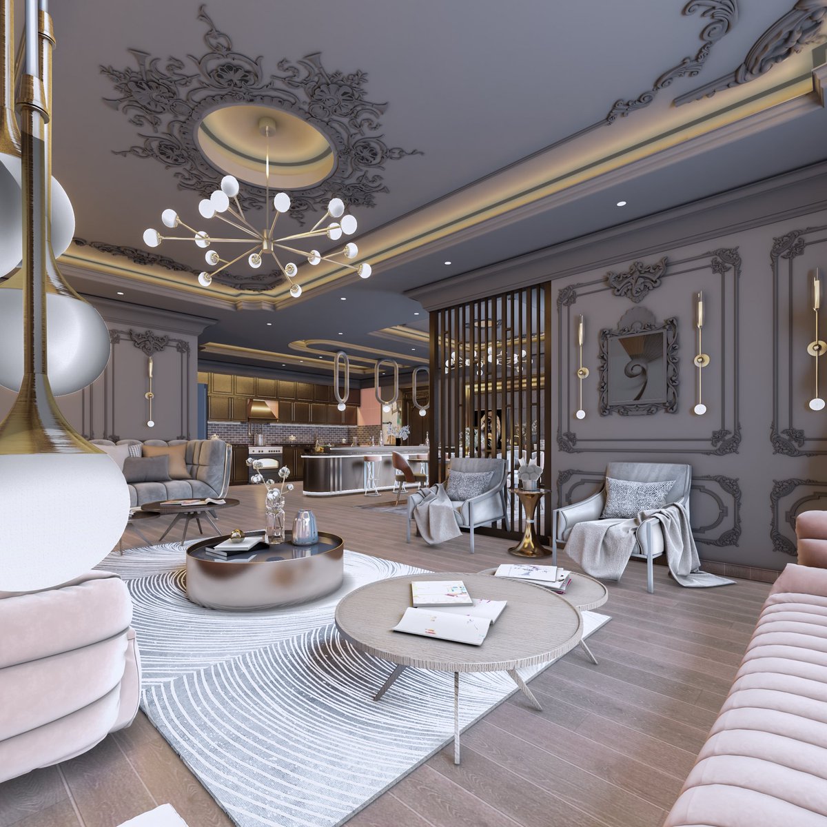 _a6_h_'s tweet photo. _"If you can dream it, we can do it. " ♥️
_Living &amp; dinning room + kitchen ♥️
_Hope you like it ♥️ https://t.co/FyYb7nnezm