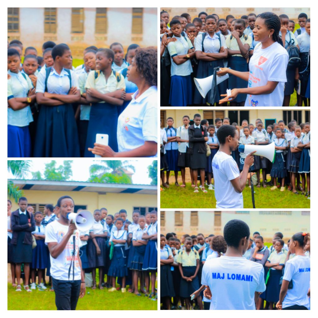 Chris01925701's tweet photo. C'est en date aujourd'hui samedi vingt-cinq mars l'an deux mille vingt-trois que le MAJ LOMAMI /KABINDA ont mené une activité de terrain sur les causeries éducatives à l'Institut SHAMBANA 🔥🔥 https://t.co/L8Lu7ewzQx