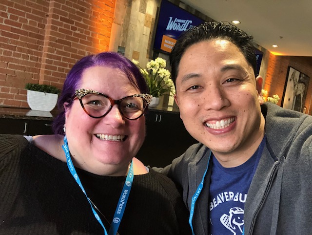 Gotta get my #MichelleAndMe selfie at #WCPHX with my booth buddy <a href="/michelleames/">Michelle Frechette</a>