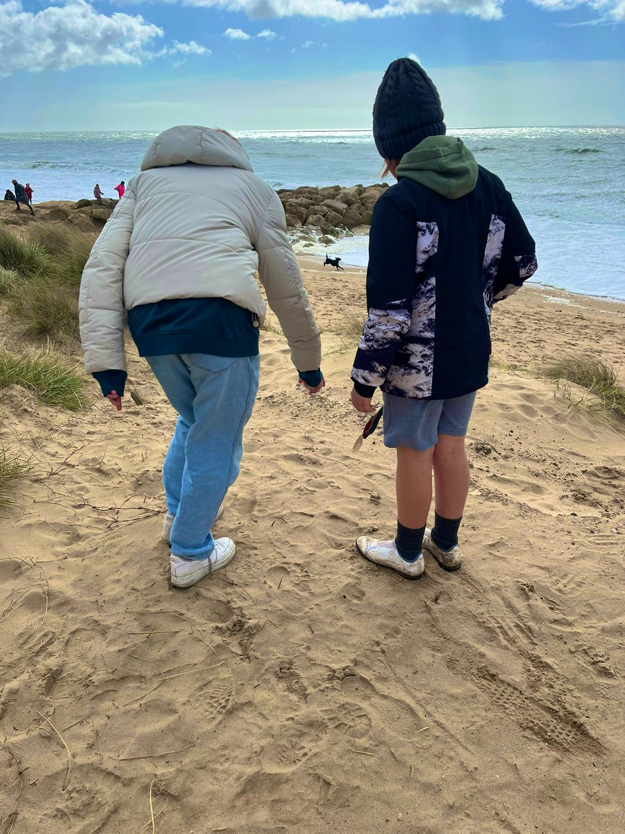 LauraConcar's tweet photo. Beautiful morning for the beach clean this morning! @TwynhamEco Fantastic to see so many families from schools across @TwynhamLearning  coming together to look after our community #proud https://t.co/jxChoOJRqx
