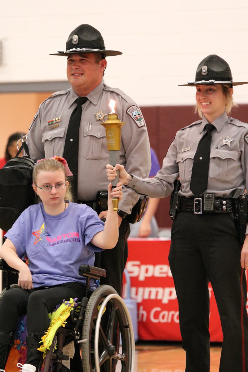 SONorthCarolina's tweet image. A special thanks to @ChathamCountyNC Sheriff’s Office and Sheriff Mike Roberson for cheering on #SONC athletes!