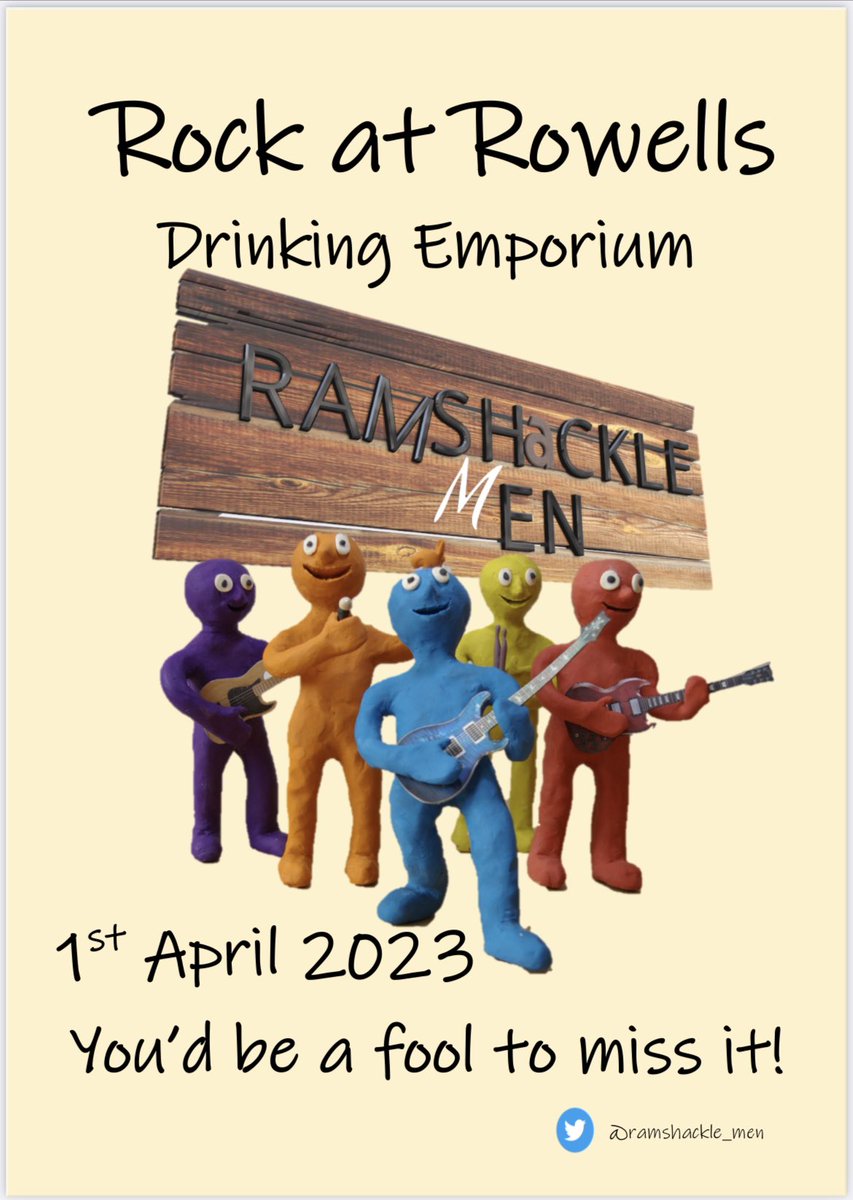Next gig coming up - come along and have some  fun 👏🏻👏🏻 😁😁Rowells Drinking Emporium 22 High Street, Nottingham, NG10 1LL