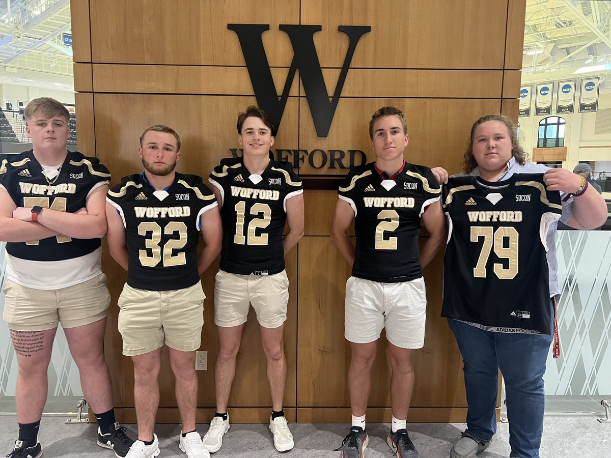 Mike Holland (@coachholland7) on Twitter photo Thank you <a href="/Wofford_FB/">Wofford Football</a> for having @OCPatriotFB at Junior day today!!
<a href="/OC_Patriots/">Oglethorpe County Athletics</a> <a href="/OCHSrecruits/">Oglethorpe County Football Recruiting</a> <a href="/oglethorpe_echo/">Oglethorpe Echo</a> <a href="/Jayden_Wallace1/">Jayden wallace</a> <a href="/coley_reid/">Reid Coley</a> <a href="/Kyle7424/">Kyle</a> <a href="/JakeTurner_2/">Jake Turner ✞</a> <a href="/caleb4561/">Caleb_hall32</a> Thank you <a href="/Wofford_FB/">Wofford Football</a> for having @OCPatriotFB at Junior day today!!
<a href="/OC_Patriots/">Oglethorpe County Athletics</a> <a href="/OCHSrecruits/">Oglethorpe County Football Recruiting</a> <a href="/oglethorpe_echo/">Oglethorpe Echo</a> <a href="/Jayden_Wallace1/">Jayden wallace</a> <a href="/coley_reid/">Reid Coley</a> <a href="/Kyle7424/">Kyle</a> <a href="/JakeTurner_2/">Jake Turner ✞</a> <a href="/caleb4561/">Caleb_hall32</a>
