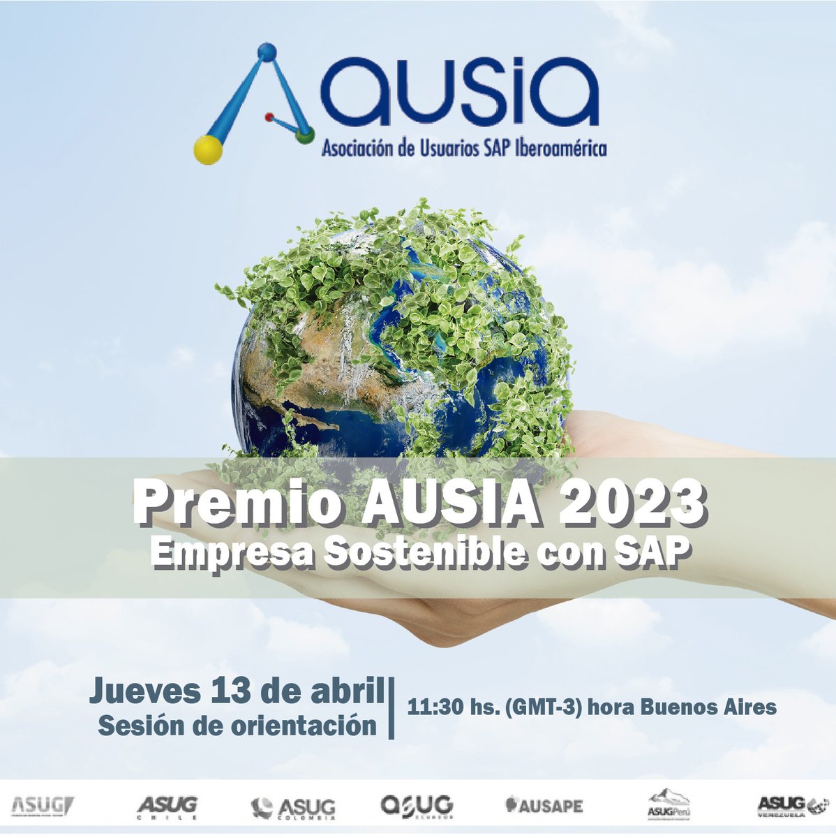 Sesión de Orientación previa al lanzamiento de la 2º Edición del Premio.
 
Coordinadora:
Mónica Melito, Líder Grupo de Sostenibilidad
linkedin.com/in/monica-meli…

Registrate acá: docs.google.com/forms/d/e/1FAI…