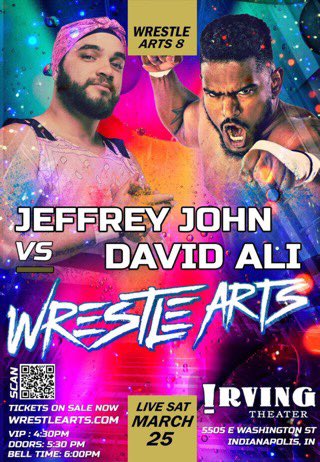 DavidAliWRSTLNG's tweet image. Wake up nerds, it’s show day! 
THE 6th Best “Jeff” in the game stands face to face with #YourSAVIOR at @WrestleArtsIndy TONIGHT! 
🚨Guaranteed🚨
1.Green-year old gets his whole ass whooped 
2.All you’ll see is stars 

#wrestling #prowrestling #IndyWrestling #professionalWrestling