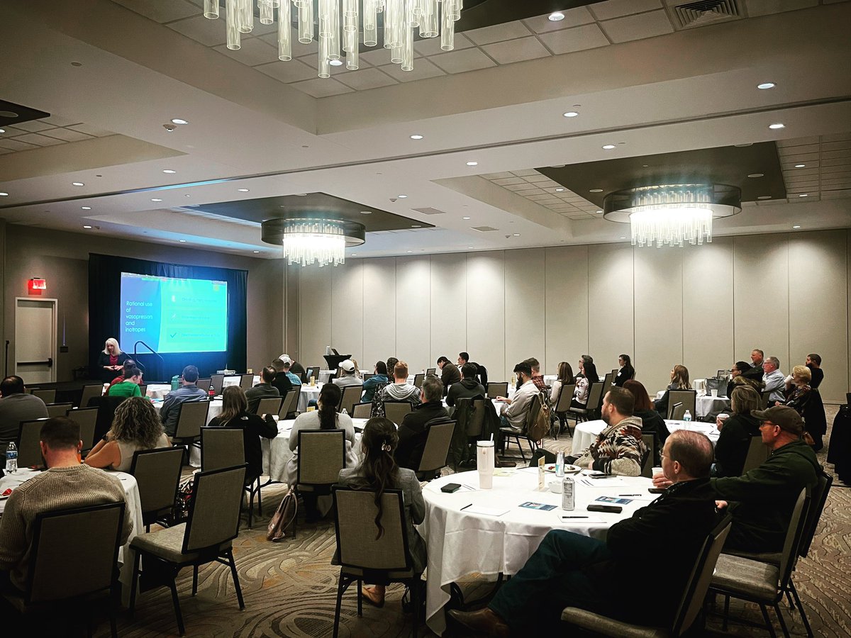 Honored to have AANA President Dr. Angela Mund sharing her expertise on Cardiac Pharmacology with a captivated audience of CRNAs. Thank you for inspiring us to stay current and elevate our profession! 🩺❤️💉 <a href="/aanacrna/">AANA</a> #AANAPresident #CardiacPharmacology #CRNA #ContinuingEducation
