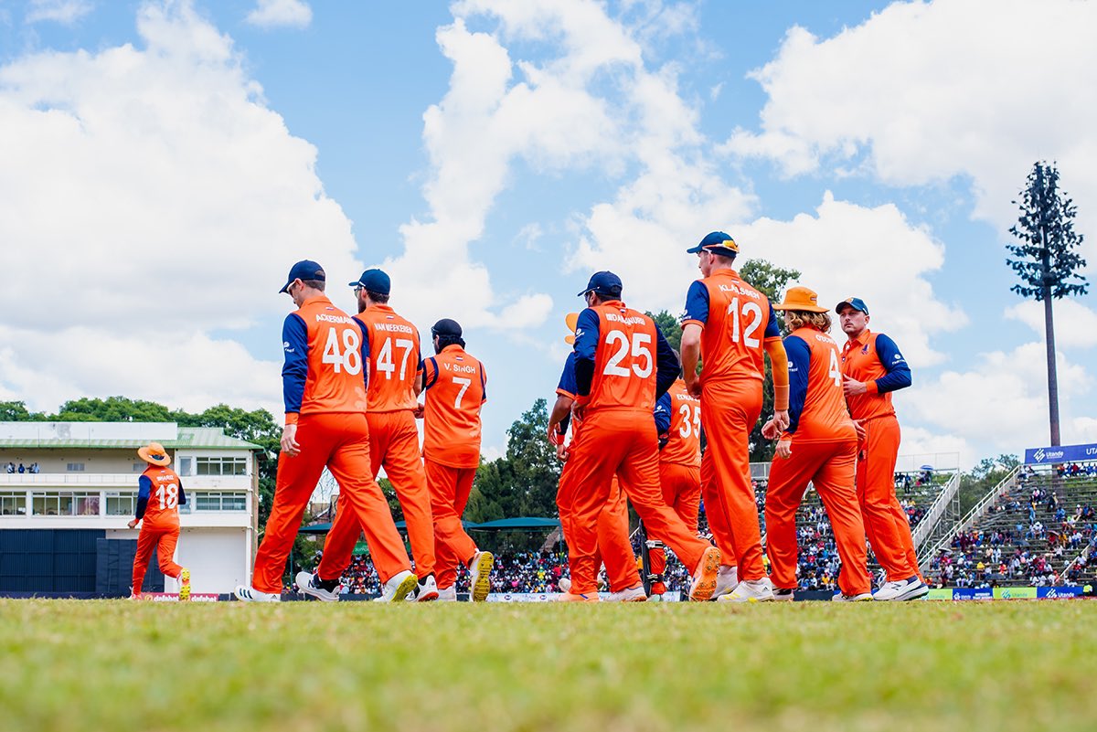 This <a href="/kncb/">kay</a> team has some real talent and they are growing at the very highest level! …..so agonisingly close to a series victory over a test nation… T20 wins vs FN…The future is bright so let it shine <a href="/ICC/">ICC</a> #ZIMvNED <a href="/Maxiboi23/">Maxwell O'Dowd</a> <a href="/scott_edwards35/">Scott Edwards</a> <a href="/freddieklaassen/">Fred Klaassen</a> <a href="/paulvanmeekeren/">Paul van Meekeren</a>