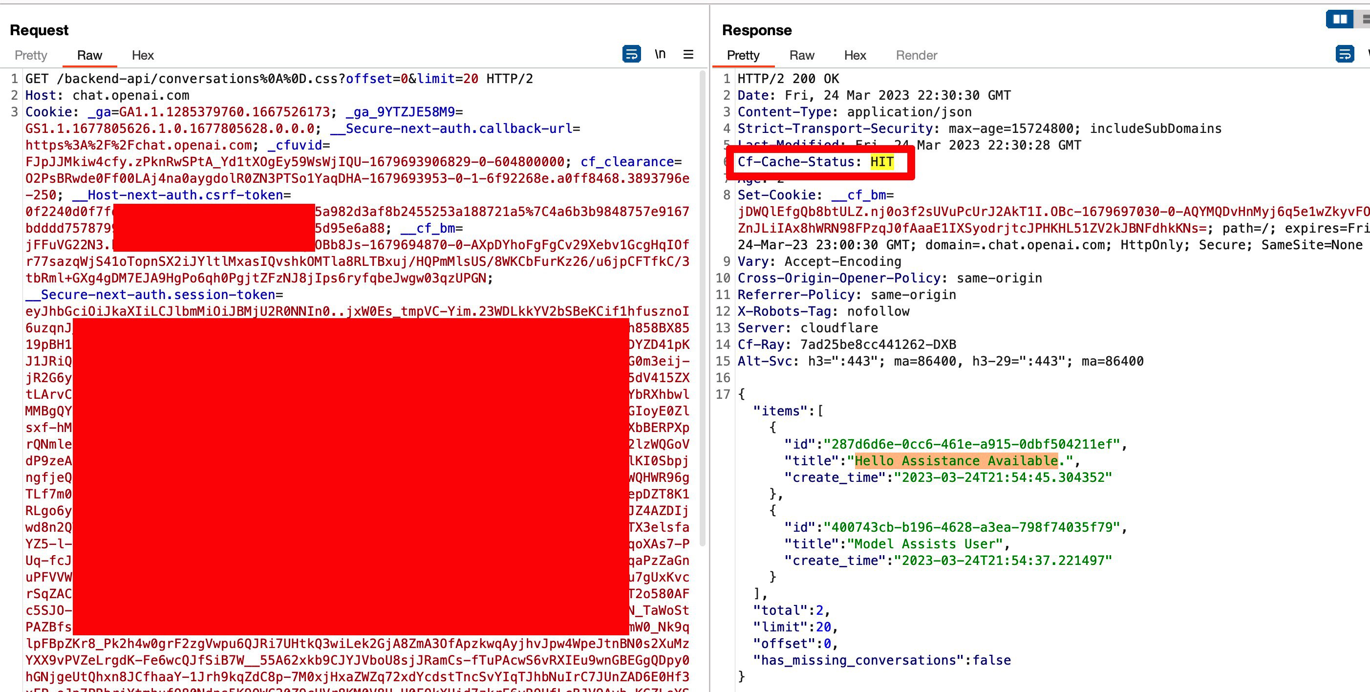 Ayoub fathi on twitter working with openai on a fix i had