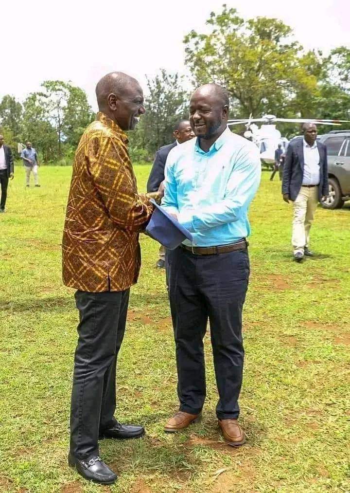mckim_ke's tweet photo. Is President William Ruto's okay? He has really lost weight 🤔 https://t.co/LbCWJ7F57O