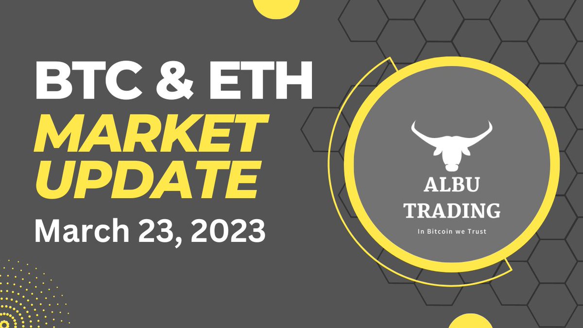 Albu_Studio's tweet photo. March 25th, 2023 Crypto Market Update: BTC and ETH Analysis and Insights

Video - https://t.co/LFfIgP26sc

#Bitcoin #Ethereum #CryptoMarket #albustudio https://t.co/oYgEMqb9Nl