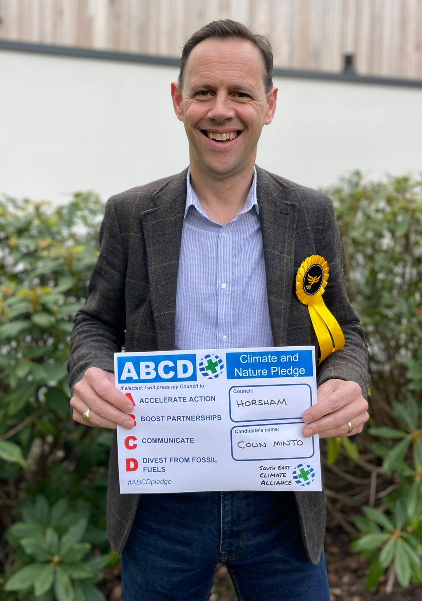 Some more <a href="/HorshamLibDems/">Horsham Lib Dems</a> #ABCDpledge signups for climate and nature! Thanks to David Skipp, <a href="/CllrJonOlson/">Jon Olson 🔶</a> and <a href="/colinminto/">The Burnout Beater - Colin Minto</a>!