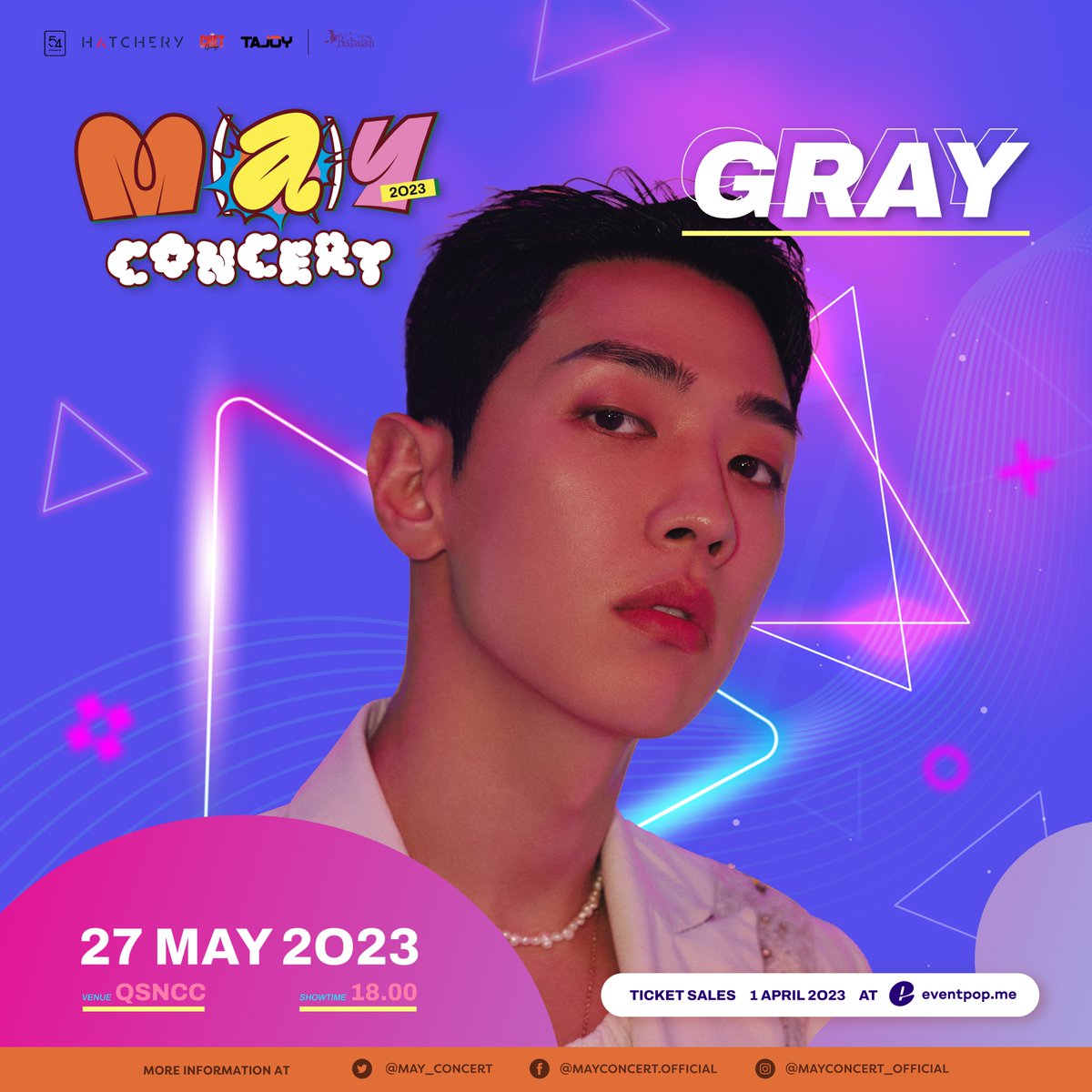 MAY_CONCERT's tweet photo. Be Ready with GRAY!

#GRAY
#MAYCONCERT2023 https://t.co/tBqs5Mzap4