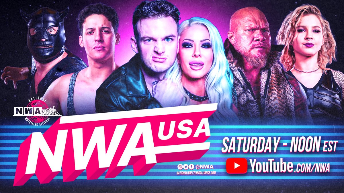 nwa's tweet photo. With #NWA312 right around the corner, #NWAUSA today is CAN'T MISS! The card in this thread is stacked! 👇
📺(@YouTube) - https://t.co/4CViSygudL https://t.co/uIxlYtKPxZ