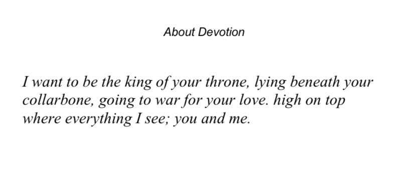 some pieces from my new book About Devotion out now🦋

fahmidan.net/about-devotion…