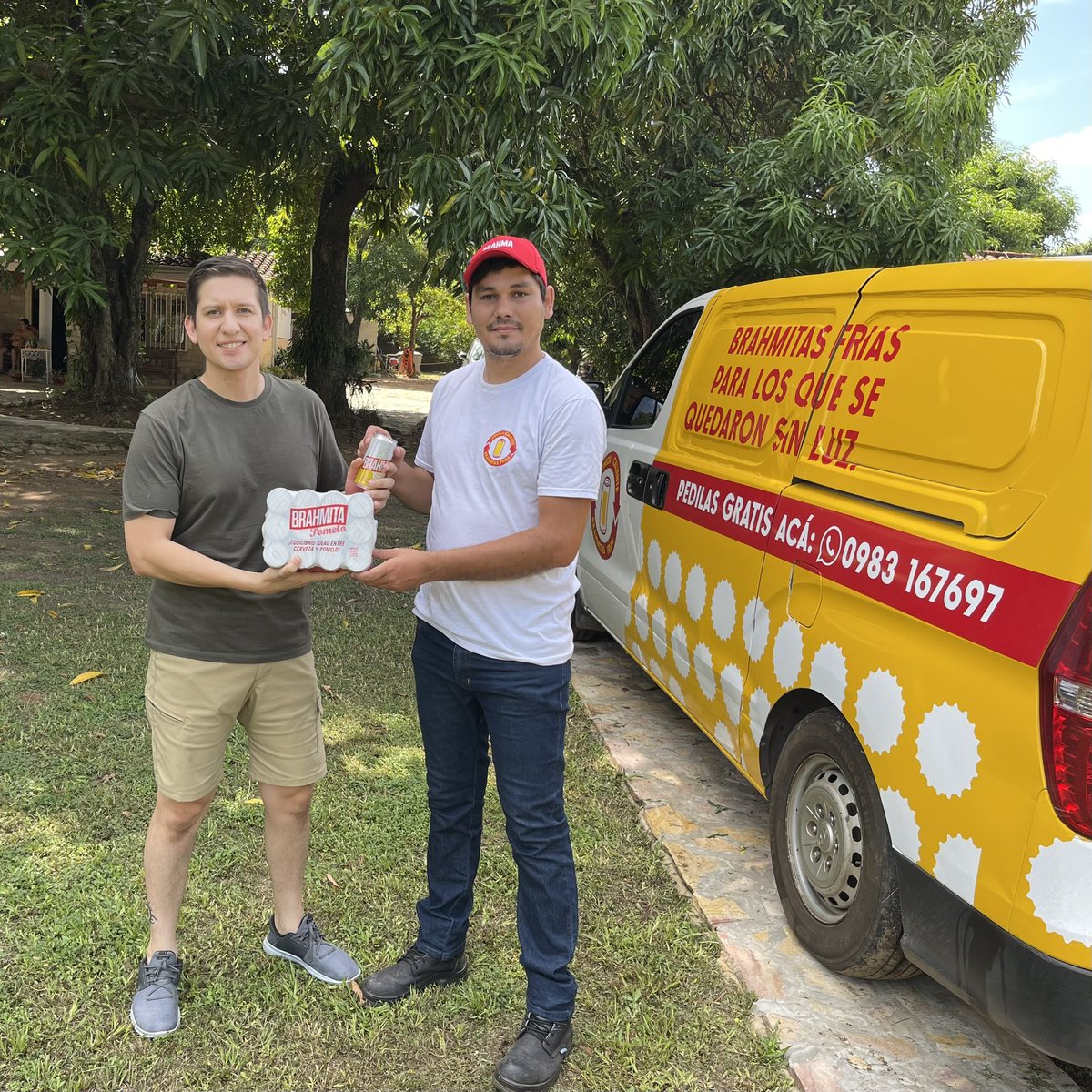 Juanctpy's tweet photo. Increíble pero cierto.. cerveza gratis este finde🍻!
Muchos sufrimos los cortes de energía con el tremendo calor, pero hay una revancha para pasarla bien. 
Este móvil puede llegar a tu casa! https://t.co/RR64Td3sfi