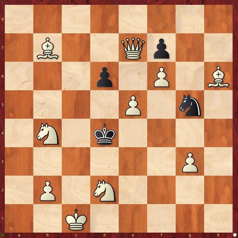 scala_chess's tweet image. White to Play – Mate in 2 

Please Follow me :)

#chess #Ajedrez #Xadrez #Schach #Catur #Schaken  #sachmatai #lichess  #dailypuzzle #chesscom #Chessclassics #chessboard #chessgame #chessmoves  #chesspuzzle