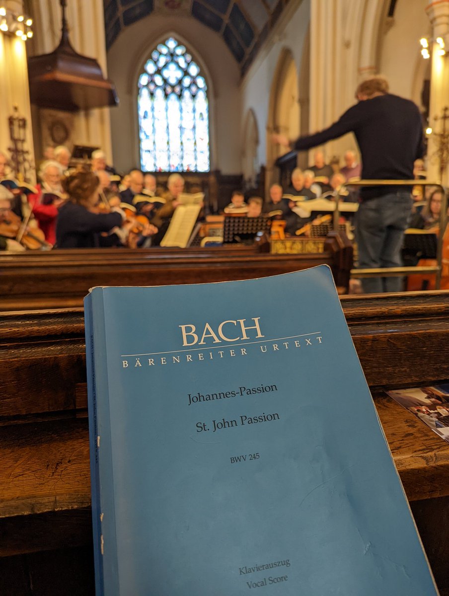 First time for everything, Evangelist & Arias for @IpsChambChoir. Can't wait to share the stage with the brilliant @AmiciVoices