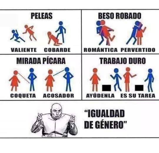 Igualdad de género 😶‍🌫️