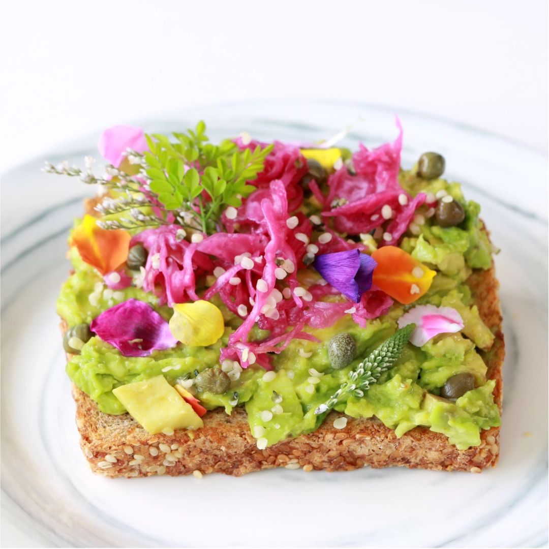 Spring is in full swing! Welcome in the new season with The House of V's spring-time-inspired avocado toast! ​ bit.ly/3JzUMbv #Spring #MissionAvocados #MissionProduce #AvocadoToast