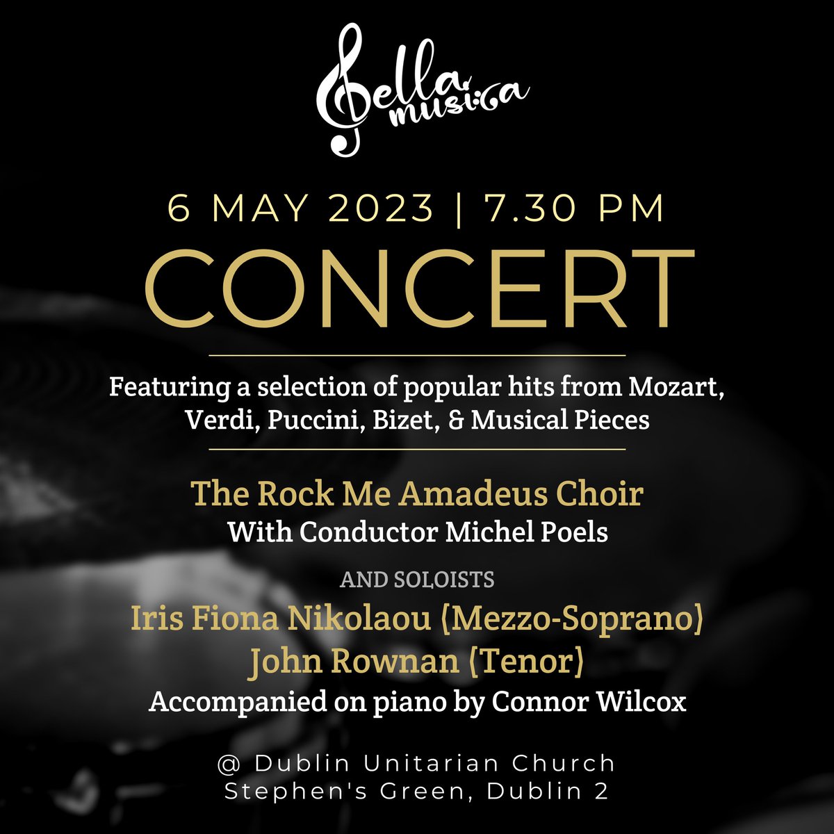 JohnRownan's tweet photo. Organising the Bella Musica concert in #dublin with popular opera hits which will be a nice night out in May. Tickets now on sale on https://t.co/9C0hnl3qLx https://t.co/wfzASiuQ0L