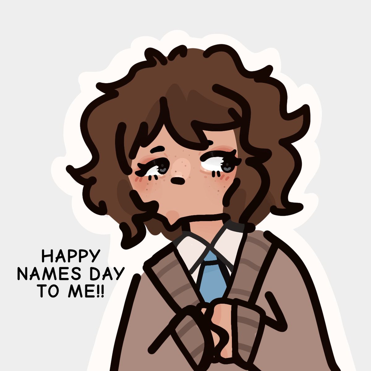 suspiciusgravel's tweet photo. Happy names day to mee!!!
Do you celebrate names days? Cuz I do!
#namesday #digitalart https://t.co/D4czjx6i7J