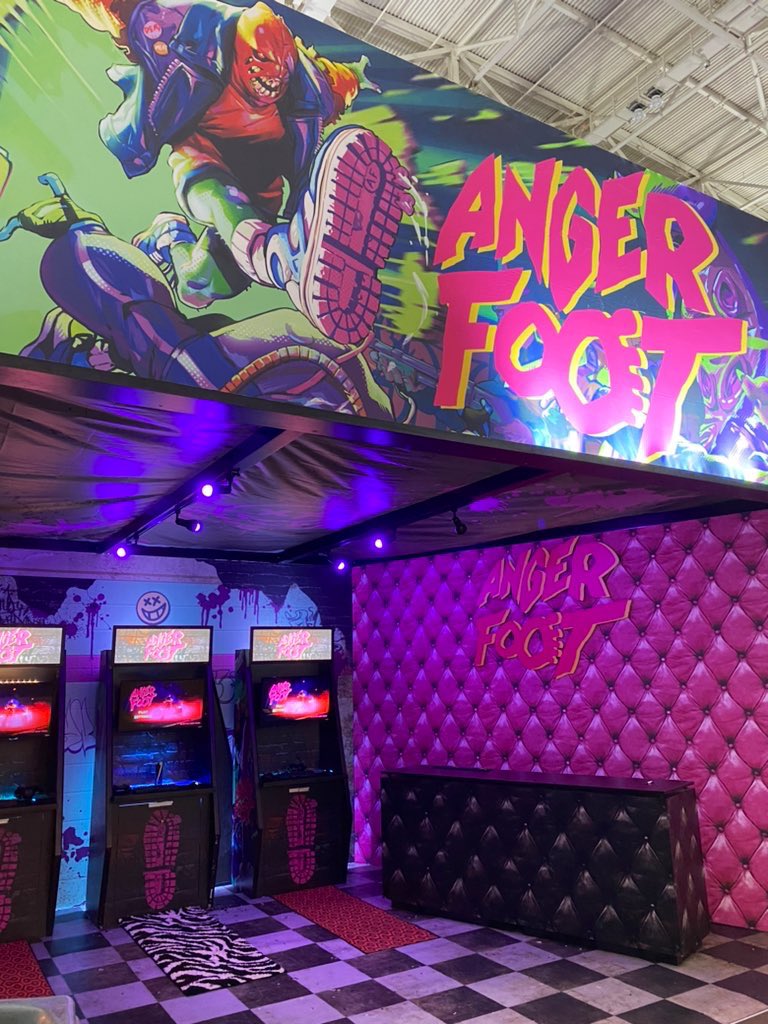 The Devolver Digital booth is packed with fun all weekend at #PAXEast - come hang out!