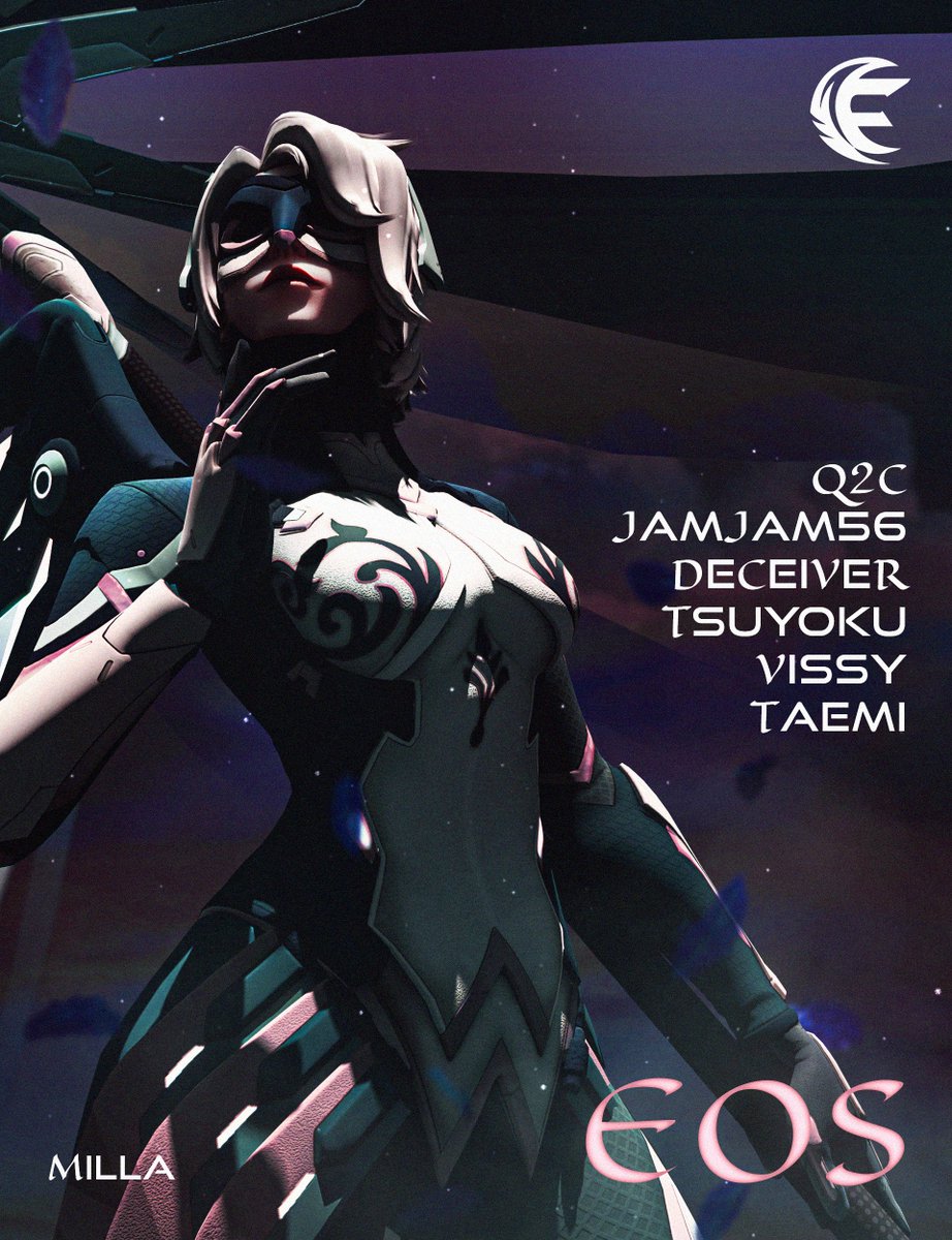 EFEsports's tweet image. The night grows cold when dawn arrives. 

Introducing, Everfrost Eos's Spring OD Roster:

🔹 @q2c_ow
🔹 @Jam_Jam_56
🔹 @deceiverow  
🔹 @vissyow 
🔹 @TaemiOW 
🔹 @TsuyokuOW

#HellFreezesOver