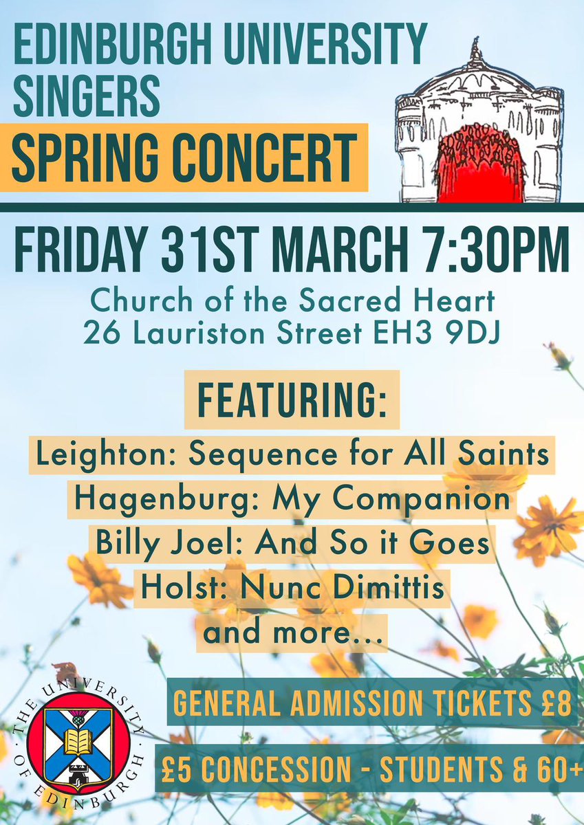 Come along to our Spring concert this Friday! General admission tickets are available via our linktree and the following link: pay.sumup.io/b2c/QT9GY2Z6?u…