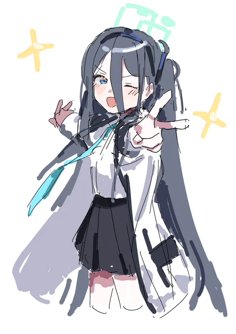 本日の主役、アリスちゃん#ブルアカ 