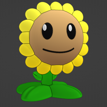 potato_nooby's tweet photo. sunflower :D #pvz #pvzfanart #blender #blender3d https://t.co/tIOOdGFG7H