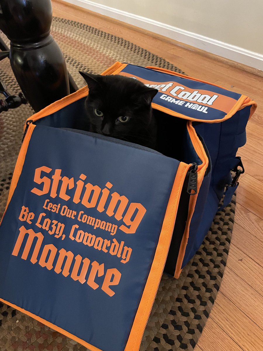 bdhchef's tweet photo. She wants to come to game night!! ⁦@thesecretcabal⁩ https://t.co/xxxhwODUPa