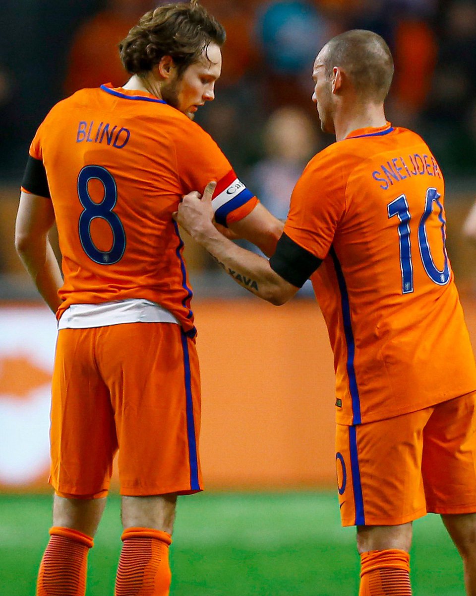 SEG_HQ's tweet photo. 🇳🇱 100 caps for the Netherlands!

🦁 What an achievement, @BlindDaley. https://t.co/X4fCOxaqj6