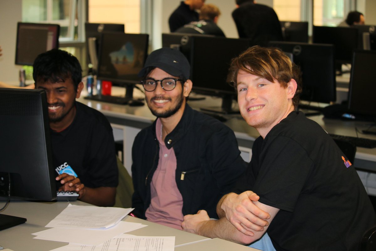 Chrys Ngwa, PhD (@chrysngwa) on Twitter photo It’s all fun and games during the practise session at #IrlCPC2023. Teams enjoying the initial jabbing! <a href="/uccacm/">UCC ACM Student Chap</a> <a href="/insight_centre/">Insight Research Ireland Centre</a> <a href="/andvise/">Andrea Visentin</a> <a href="/UCCCS/">Computer Science UCC</a> It’s all fun and games during the practise session at #IrlCPC2023. Teams enjoying the initial jabbing! <a href="/uccacm/">UCC ACM Student Chap</a> <a href="/insight_centre/">Insight Research Ireland Centre</a> <a href="/andvise/">Andrea Visentin</a> <a href="/UCCCS/">Computer Science UCC</a>