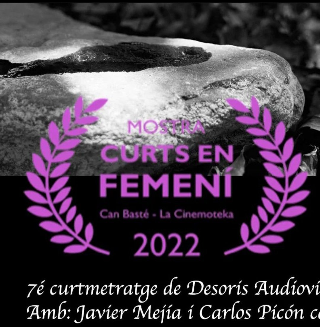 Desoris1's tweet photo. avui a les 18h estarem a la mostra "Curts en femení" presentant "Un llit ple de sang". la mostra l'organitza @canbaste i @LaCinemoteka i té lloc a @canbaste. es tracta d'una mostra que posa en valor la feina de les dones directores en el món del cinema. gràcies per la selecció! https://t.co/GV3tjoG1d5