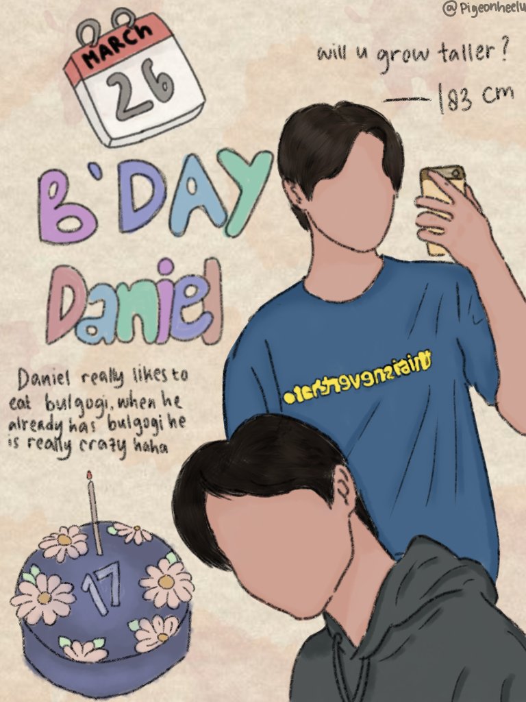 happy birthday danielll😼💗 #HBD_다니엘_너의꿈을응원해
#OurShiningDongkyuDay
#팔척아기_동규야_너의열일곱을_우리가_함께할게 
#OurPreciousDanielDay  #다니엘_3월은_다니꺼ar