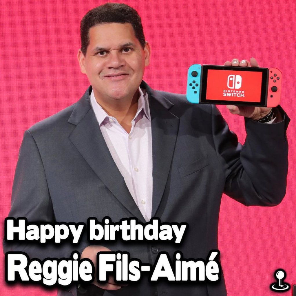 Happy birthday to Reggie Fils-Aimé who was also the creator of Nintendo!!  