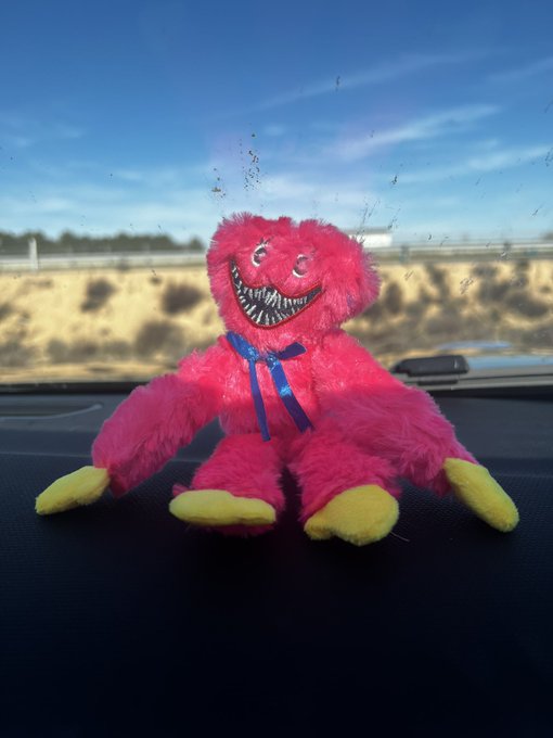 2 pic. Found this strange little guy in a petrol station ⛽️ I have seen him in my dreams so many times…