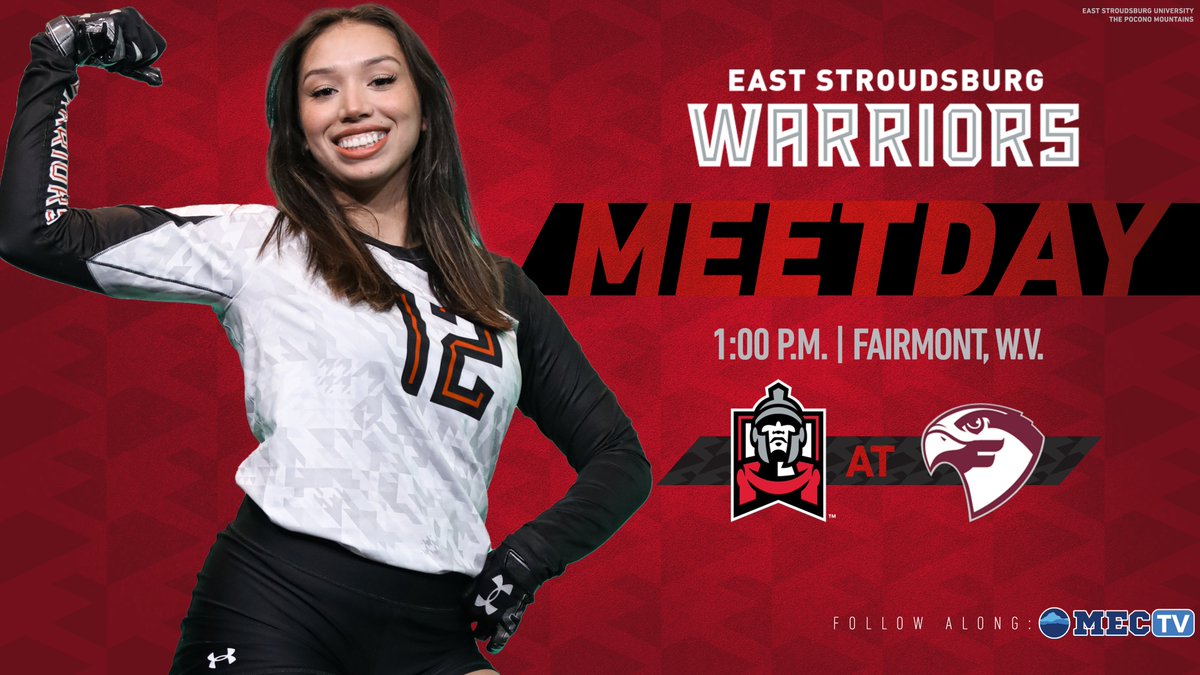 ESUWarriors's tweet photo. MEET DAY!

@ESUAcroTumbling travels to West Virginia to take on Fairmont State!

The meet gets underway at 1 p.m. inside the Feaster Center!

🆚: Fairmont State
🕛: 1:00 p.m.
🔗: https://t.co/av97CPQdZr

#WhereWarriorsBelong https://t.co/7pVnjzN3cv
