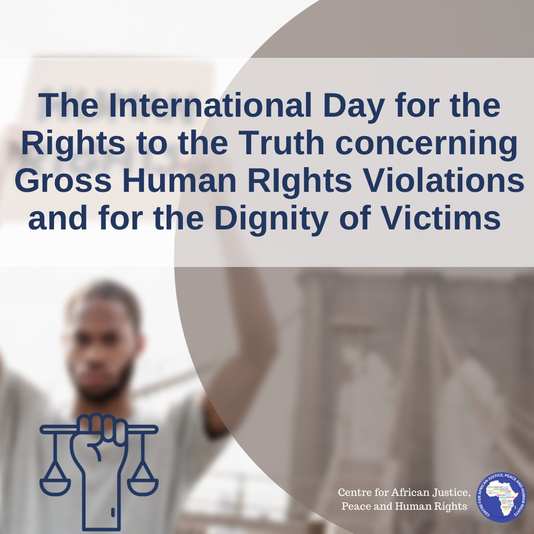 CentreRights's tweet image. The International Day for Rights to the Truth concerning Gross Human Rights Violations is held on March 24th. Our teams have shared some thoughts on this day in order to show recognition for the importance of promoting truth and dignity. #socialinjustice  #diginity #truth