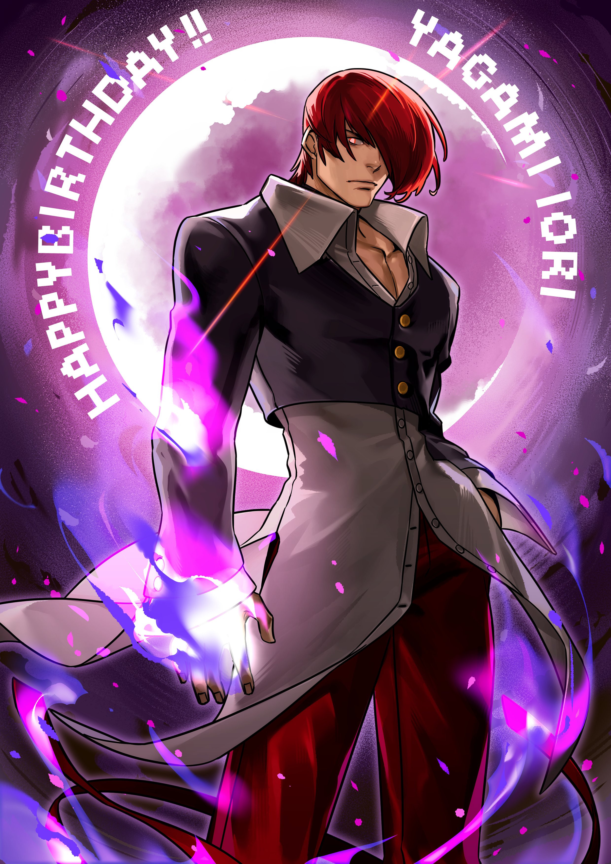 SNK GLOBAL on X: It's IORI YAGAMI's birthday from KOF! For this