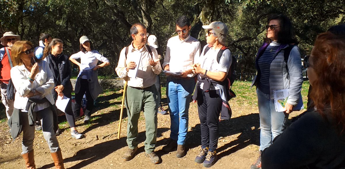 AfaProfor's tweet photo. #DIB2023
MAGNÍFICA mañana de campo visitando el M.U.P. "Ĺas Majadas de Ronda y El Berrueco" del @AytoRonda

-Corcho
-Madera
-Leñas
-Brezo
-Pastos
-Ganadería
...
Muy enriquecedor, compartiendo y debatiendo ideas pateando el terreno! 
👌
#JuntosXLosBosques https://t.co/nBLrtL3B54