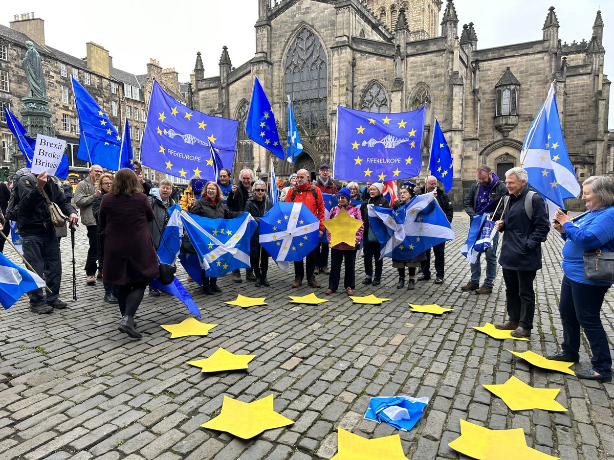 #RejoinEU we celebrate Scotland’s historic and current place among Europe’s nations