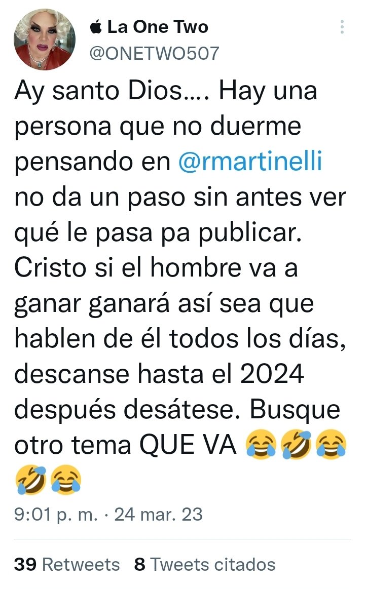 Este tuit de la <a href="/ONETWO507/"> La One Two</a> vale buenos kanguros... ¿Qué diran en <a href="/TuManana13/">Tu Mañana</a>?