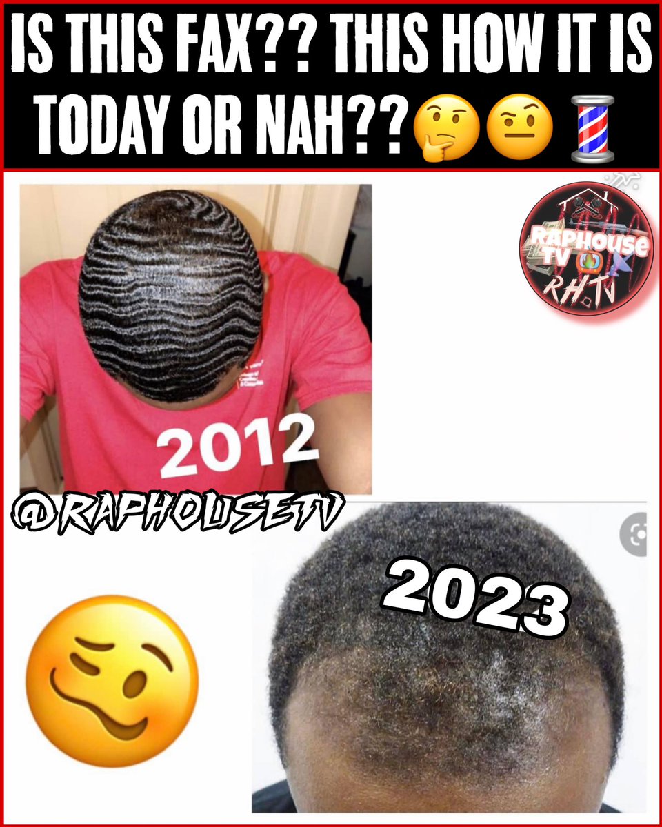 raphousetv2's tweet image. Is this fax?? This how it is today or nah??🤔🤨💈