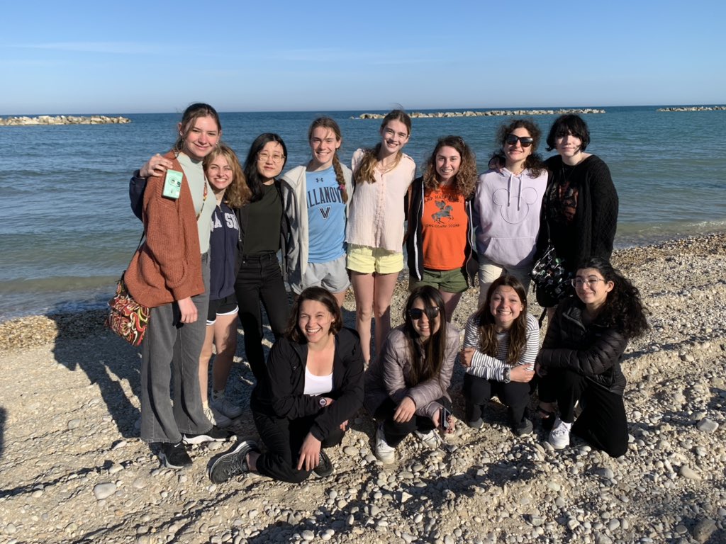 HBUSItaly's tweet photo. Quick stop at the Adriatic Sea https://t.co/vWs17bXsAb